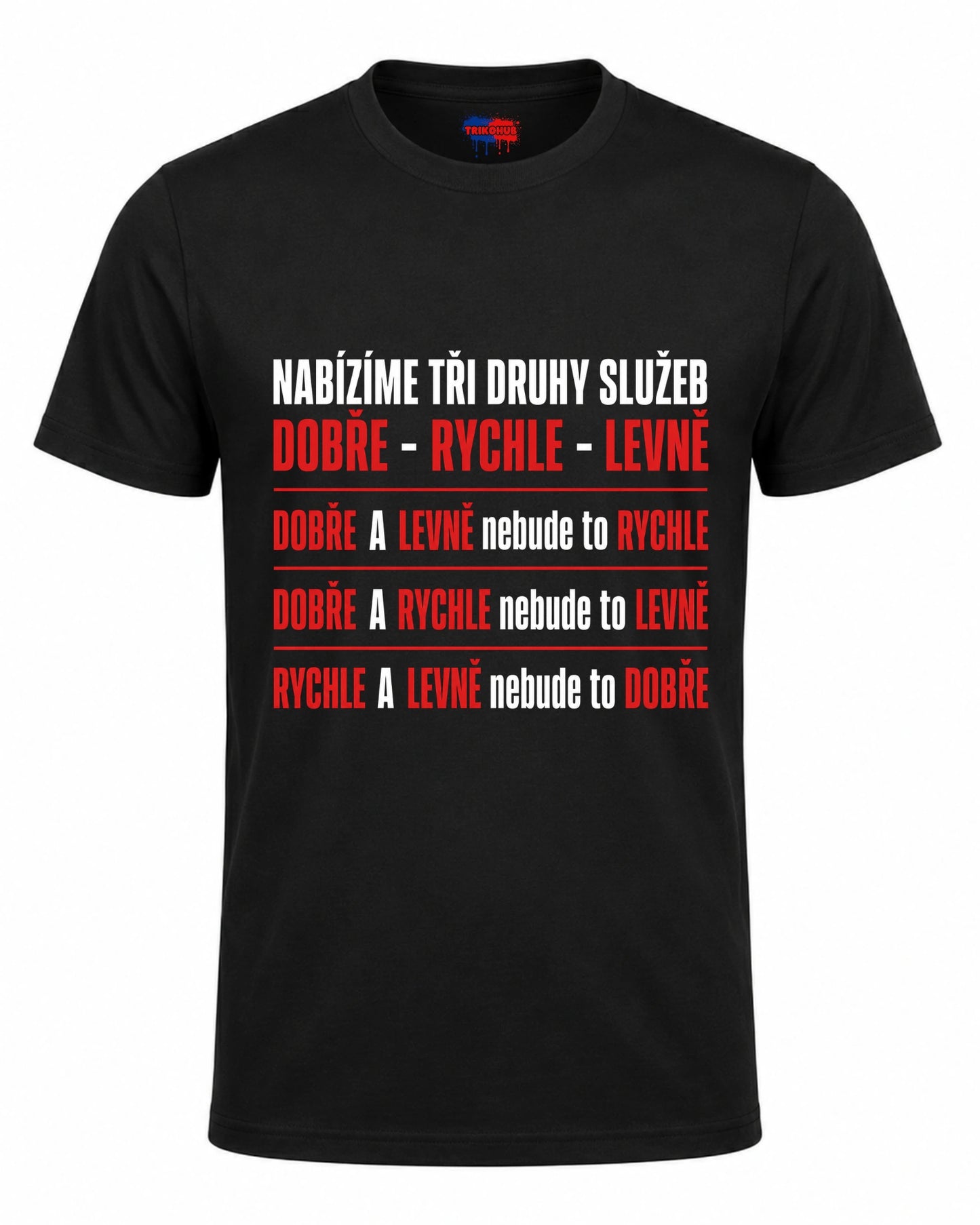 Bavlněná mikina - Nabízíme tři druhy služeb...