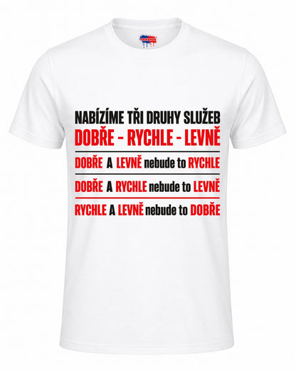 Bavlněná mikina - Nabízíme tři druhy služeb...