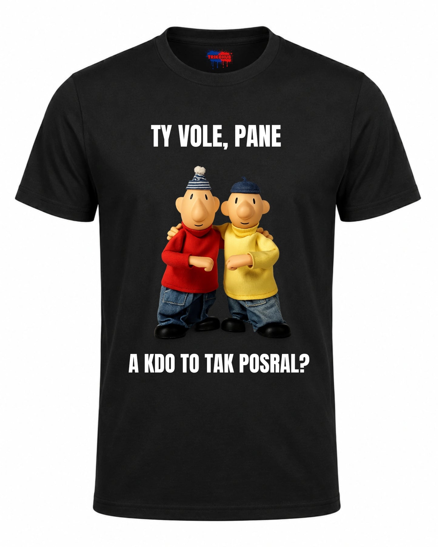 Bavlněná mikina - Ty vole, pane a kdo to tak posral?